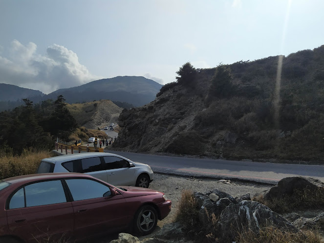 登山口附近停車場